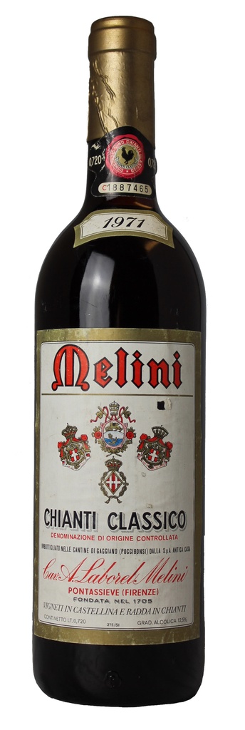 Chianti 1971 Classico Melini Laborel Special offer was £69.95 now